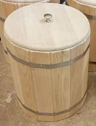 Кадка из сибирского кедра 10 л Оптима