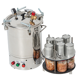 Автоклав «Малыш ЭлНерж» на 22 л. с фальшдном